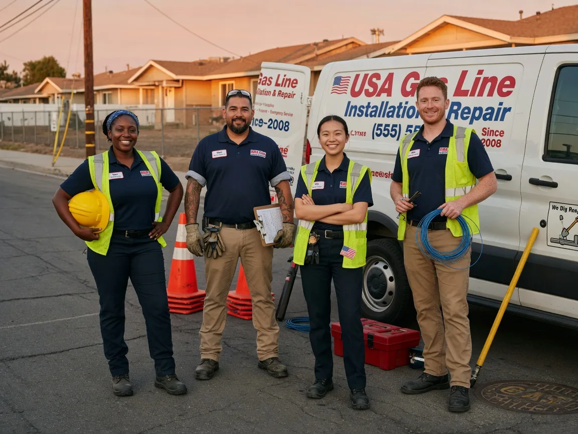 Gas Line Installation company in Koosharem, UT